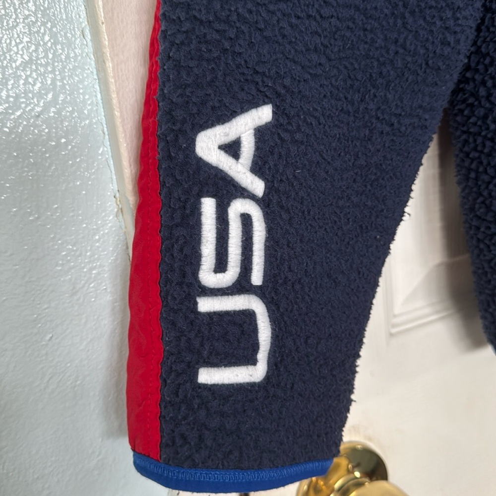 Polo by Ralph Lauren Men's Navy and Royal Blue 2022 Olympic Team Jacket - Picture 6 of 11